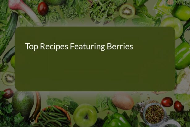 Top 10 Delicious Summer Recipes Featuring Berries