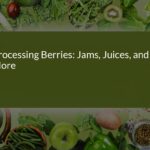 Processing Berries: Jams, Juices, and More