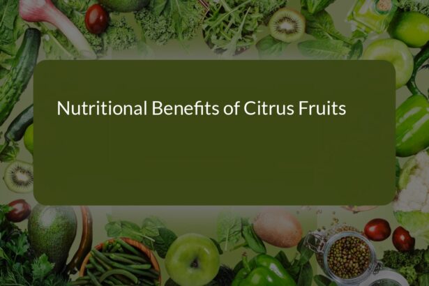 Unlocking the Nutritional Benefits of Citrus Fruits: A Health Powerhouse