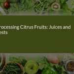 Mastering the Art of Processing Citrus Fruits: Juices and Zests