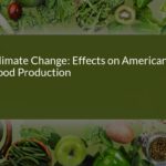 How Climate Change is Reshaping American Food Production