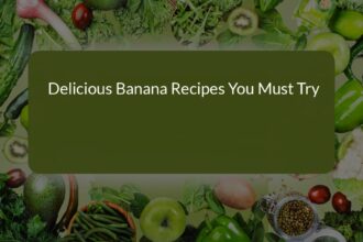 Delicious Banana Recipes You Must Try: Healthy Desserts for All Ages