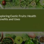 Exploring Exotic Fruits: Health Benefits and Uses