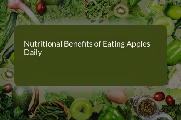 Nutritional Benefits of Eating Apples Daily: A Comprehensive Guide