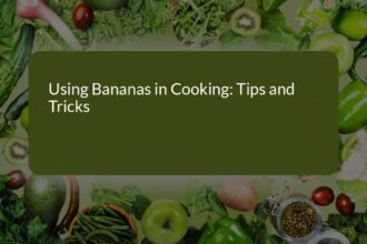 Using Bananas in Cooking: Tips and Tricks for Delicious Recipes