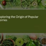 Exploring the Origin of Popular Berries: A Journey Through Time and Taste